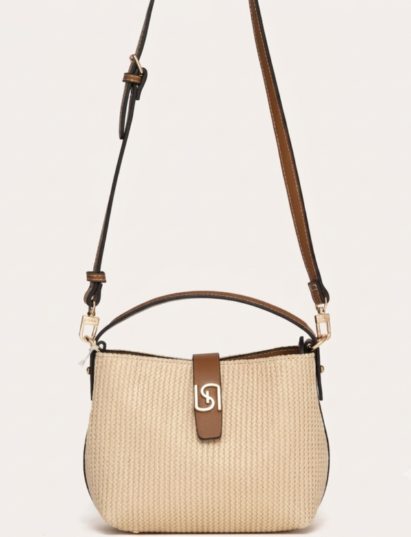 Sac Annette - Beige et tan